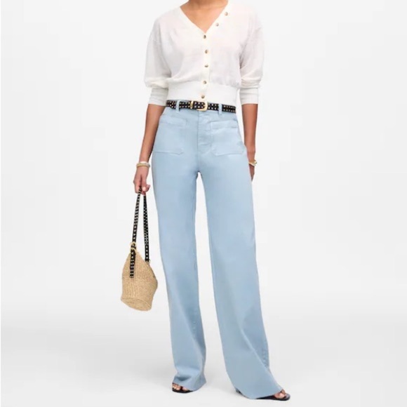 Madewell Pants - Madewell The Emmett Wide-Leg Pant: Patch Pocket Edition
$128
Blue Horizon